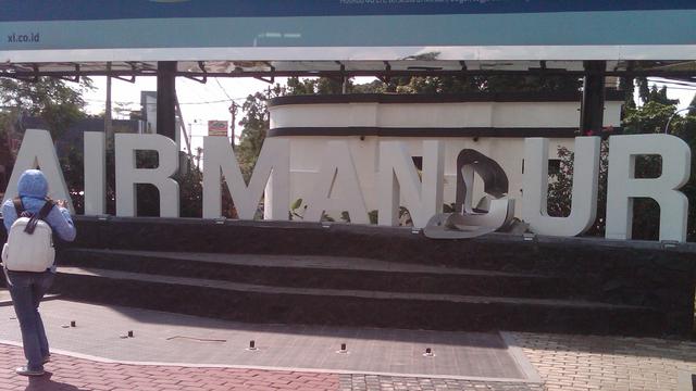 Baru Diresmikan Taman Air Mancur Di Kota Bogor Sudah Rusak
