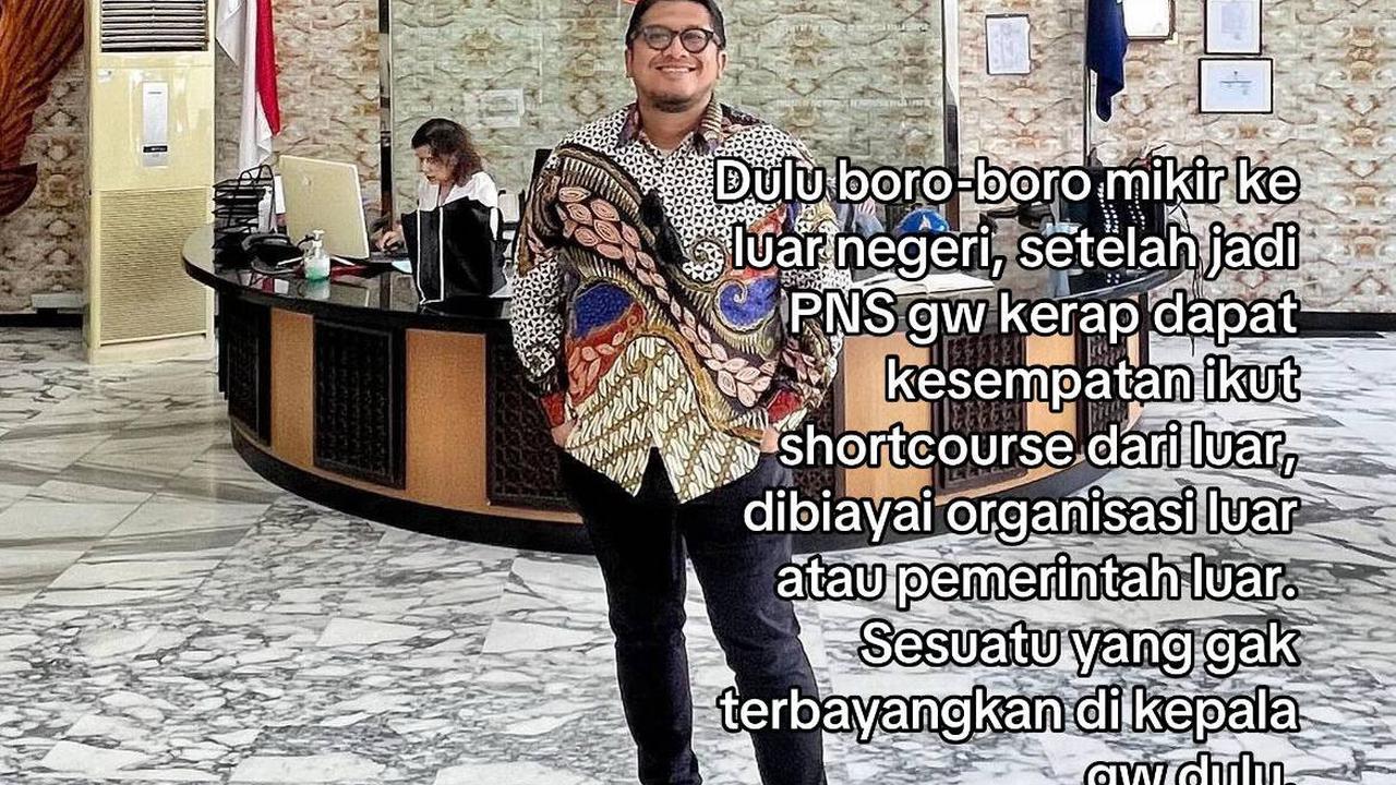 Pria ini lalu Gigih Belajar Hingga Beasiswa di Inggris Kini Jadi Pejabat Eselon III