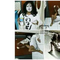 Ya ampuuun nggak kuat banget lihat betapa maksanya cosplay low budget dari cowok Thailand ini! (Via: boredpanda.com)
