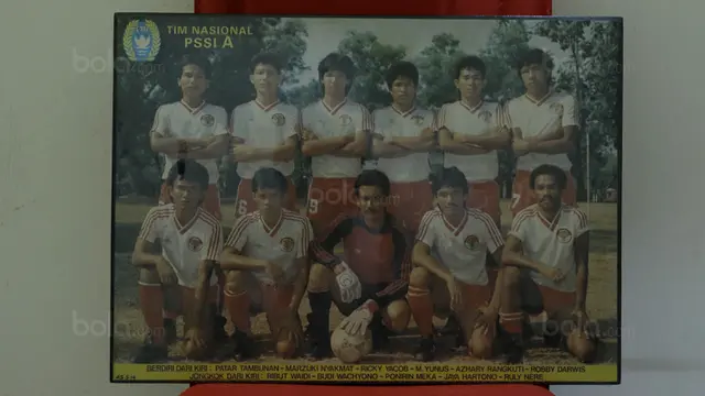 Foto pemain Timnas Indonesia juarai Sea Games 1987