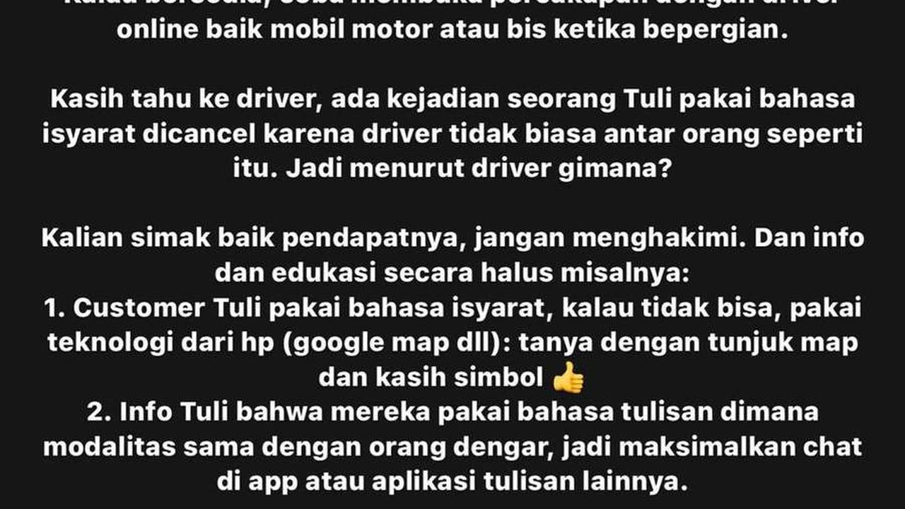 Pulang ke Jakarta, Surya Sahetapy Ditolak Ojek Online Gara-Gara Tuli dan Disebut Cacat