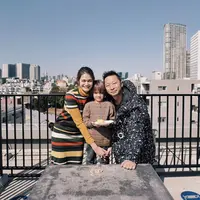 Ringgo Agus Rahman dan Sabai Morscheck (Instagram/ringgoagus)