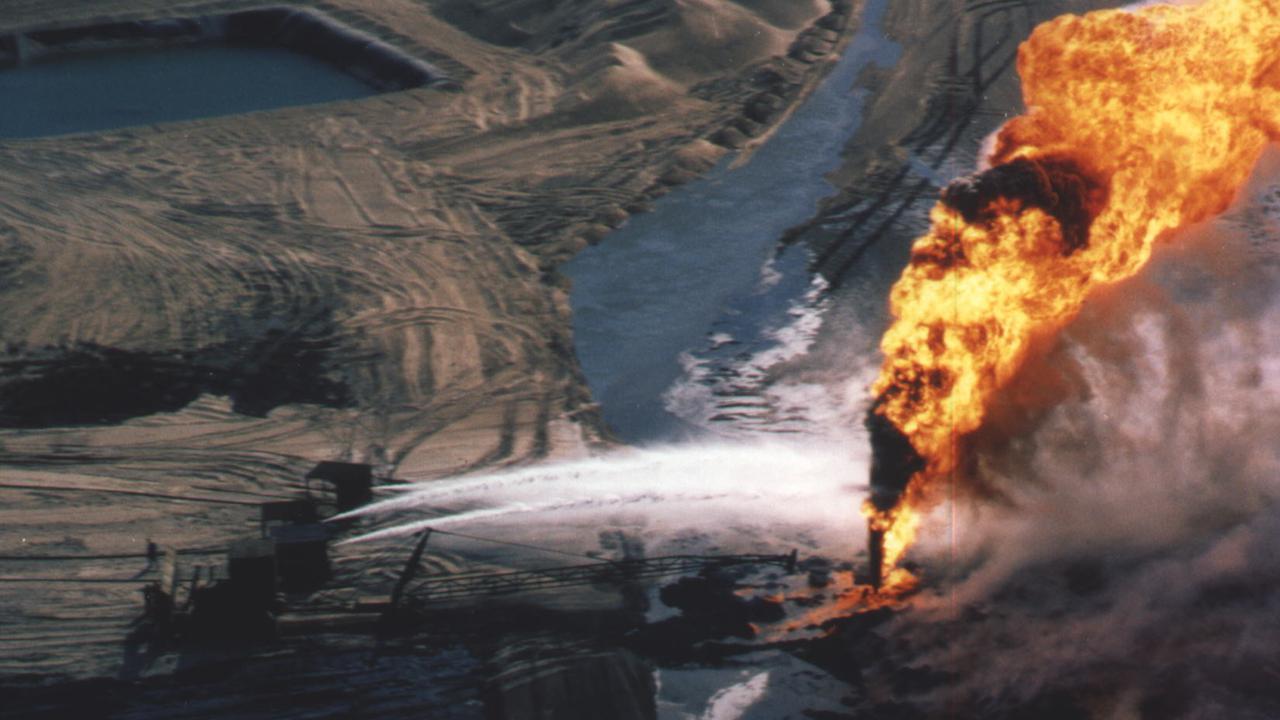 Devil's Cigarette Lighter, kebakaran sumur gas di Gurun Sahara