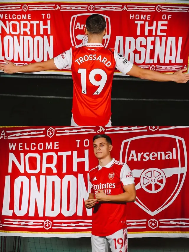 Arsenal Resmi Rekrut Leandro Trossard