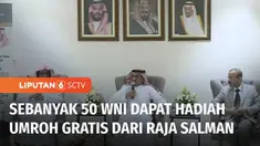 Sebanyak 50 warga negara Indonesia mendapat hadiah umrah gratis dari Raja Arab Saudi, Salman bin Abdulaziz al-Saud. Umrah gratis ini diberikan untuk kalangan akademisi dan tokoh agama.