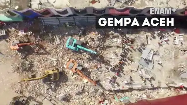 Pasca gempa Aceh, banyak fasilitas penting ikut lumpuh seperti pasar dan rumah sakit.