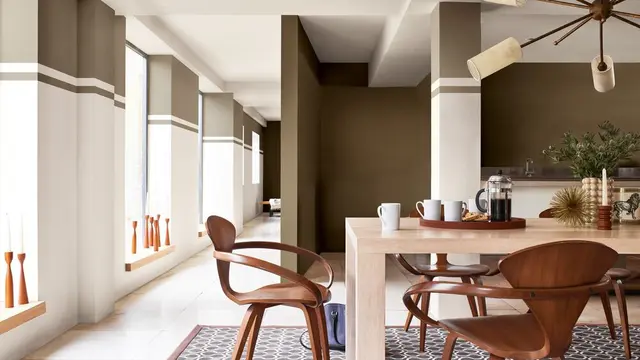 Vintage Coins untuk ruang makan