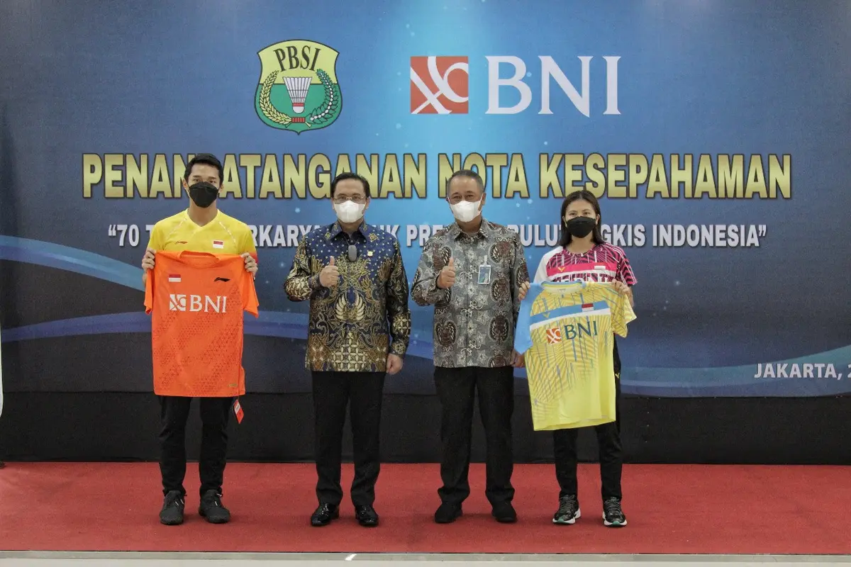 PBSI, BNI, Jonathan Christie, Greysia Polii