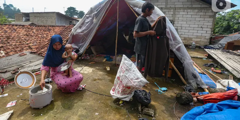 tenda darurat antisipasi banjir musiman