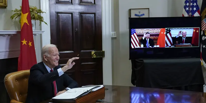 Pertemuan Virtual Joe Biden dan Xi Jinping