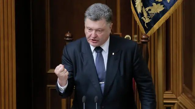 Presiden Ukraina Petro Poroshenko (AP/Efrem Lukatsky)