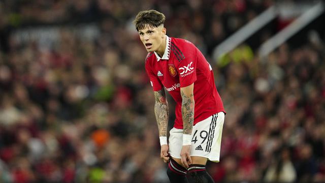 Foto: Main Bareng Sang Idola Cristiano Ronaldo di Liga Europa, Alejandro Garnacho Ukir Debut Sebagai Starter Bersama MU