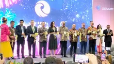 Direktur Jenderal Pengembangan Ekspor Nasional Didi Sumedi bersama Sekretaris Jenderal Kementerian Perdagangan Suhanto, Staf Khusus Menteri Perdagangan Bidang Perjanjian Perdagangan Internasional Bara Krishna Hasibuan, dan Duta Besar RI Mexico City Cheppy T. Wartono membuka gelaran Expo Indonesia en Mexico (EIM) di World Trade Centre, Mexico City, Kamis (3 Agustus 2023). EIM diselenggarakan oleh Kementerian Perdagangan bekerja sama dengan KBRI Mexico City pada 3–6 Agustus 2023. (Foto: Kementerian Perdagangan)