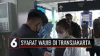 Bagi pengguna transportasi umum, kini diwajibkan menunjukkan sertifikat vaksinasi Covid-19 melalui aplikasi Peduli Lindungi.