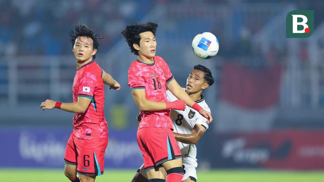 Timnas Indonesia U-23 vs Timnas Korea Selatan U-23