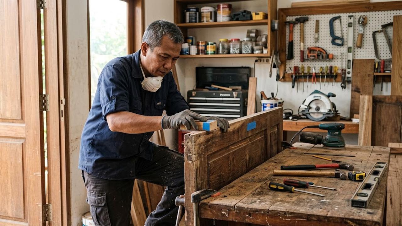 Cara Memperbaiki Pintu yang Sulit Dibuka Tanpa Memanggil Tukang