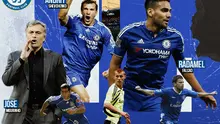Chelsea - Jose Mourinho dan Pemain Chelsea: Mateja Kezman, Tal Ben Haim, Steve Sidwell, Radamel Falcao, Andriy Shevchenko (Bola.com/Adreanus Titus)