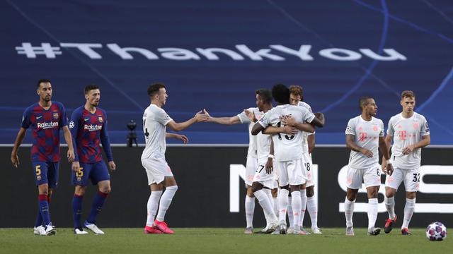 Bantai Barcelona 8 Gol, Bayern Munchen ke Semifinal Liga Champions