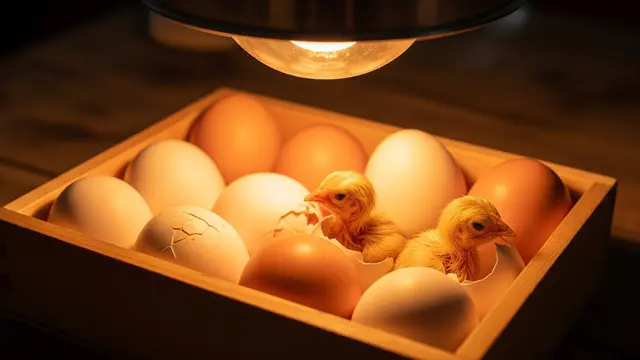 Cara Menetaskan Telur dengan Lampu
