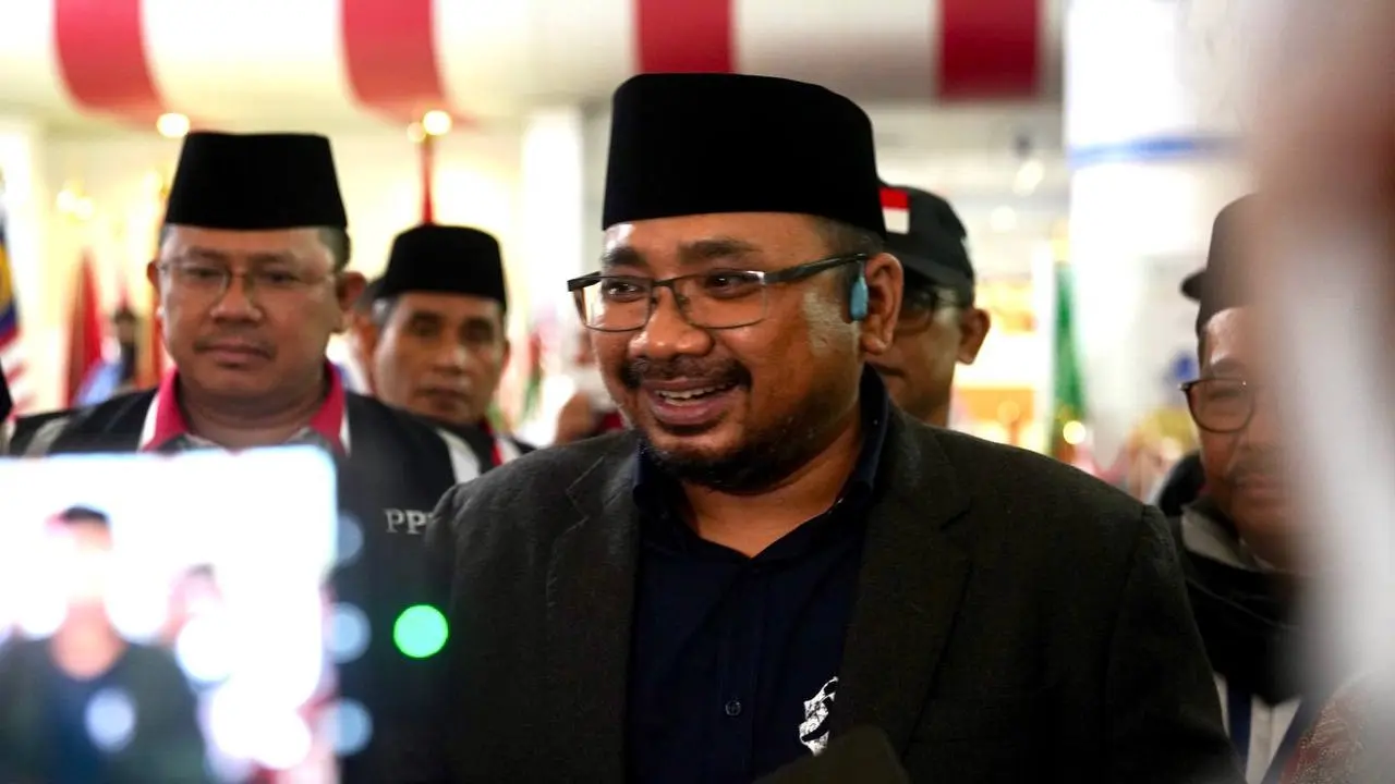 Menteri Agama (Menag) Yaqut Cholil Qoumas tiba di Arab Saudi jelang pelaksanaan puncak ibadah haji. (Foto: MCH Kementerian Agama)