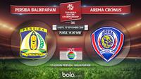 Persiba Balikpapan Vs Arema Cronus (Bola.com/Adreanus Titus)