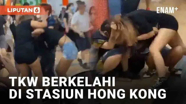 Insiden perkelahian di sebuah stasiun di Hong Kong viral di media sosial. Video menyedot perhatian warganet Indonesia lantaran perkelahian melibatkan dua TKW. Seorang wanita yang melerai turut diserang. Diduga perkelahian karena masalah asmara.