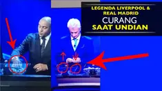 Video Ian Rush dan Roberto Carlos yang diduga curang saat pengundian pertandingan Liga Champions di Monaco Jumat (26/8/2016).