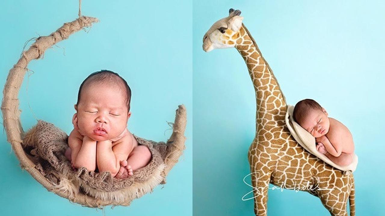 6 Gaya Pemotretan Baby Athar, Anak Citra Kirana yang Curi Perhatian