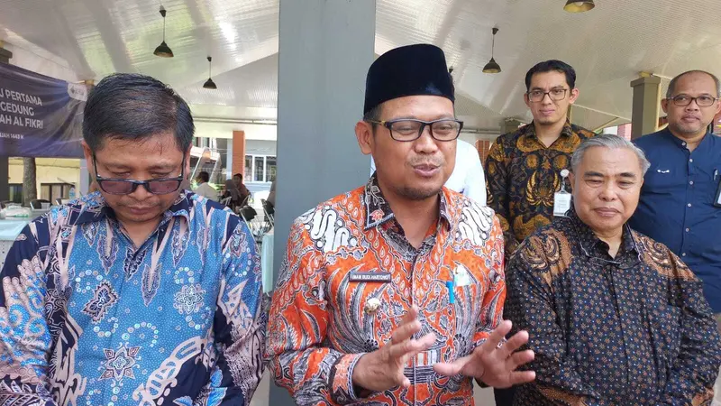 Wakil Wali Kota Depok, Imam Budi Hartono. (Liputan6.com/Dicky Agung Prihanto)