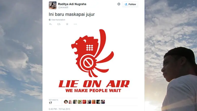 Meme-meme Delay-nya Lion Air