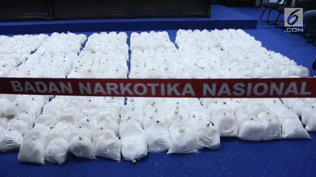 BNN Gagalkan Penyelundupan 1 Ton Sabu di Batam