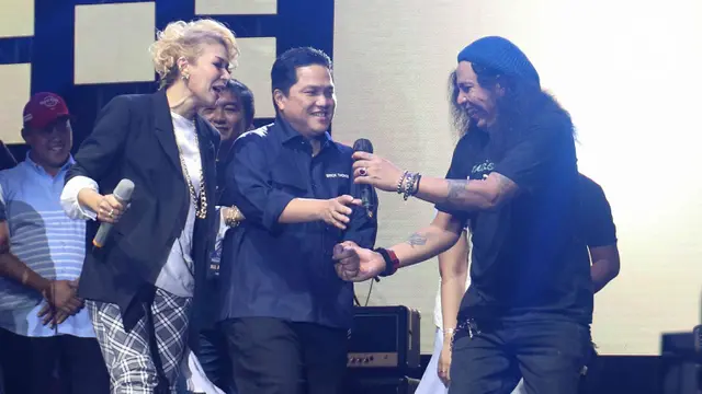 Erick Thohir Hadiri Konser Solidaritas untuk Korban Tragedi Kanjuruhan