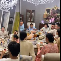 Sesuai dengan tradisi keluarganya, buka puasa pertama dijadikan sebagai ajang kumpul bersama keluarga. Begitu juga dengan keluarga Yuni Shara dan Krisdayanti. Kali ini, buka puasa pertama di rumah Krisdayanti. [Instagram/yunishara36]