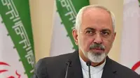 Menteri Luar Negeri Iran Mohammad Javad Zarif  mengumumkan pengunduran diri (AFP Photo)