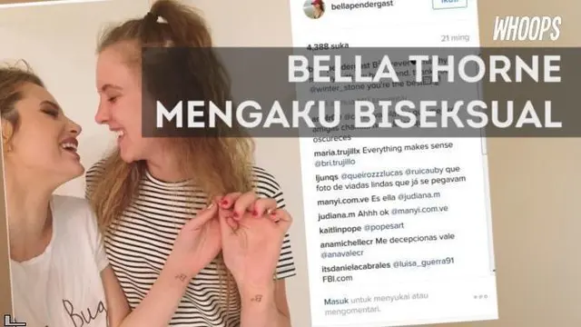 Pengakuan Bella ini diapresiasi dengan baik oleh penggemarnya di media sosial.