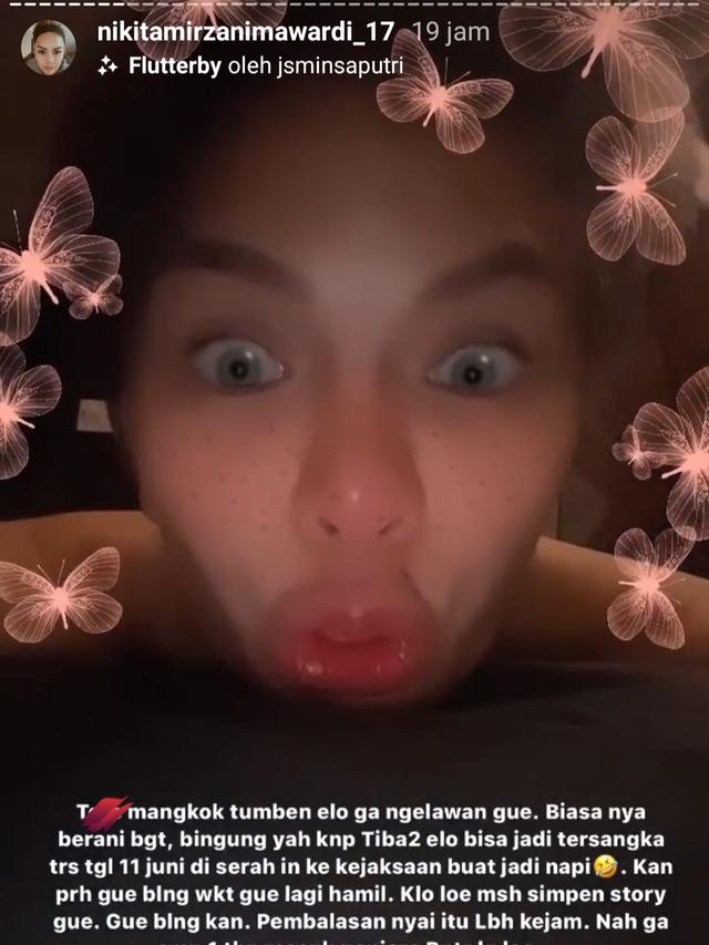 Unggahan Nikita Mirzani. (Foto: Instagram @nikitamirzanimawardi_17)
