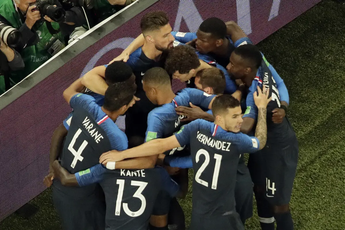 Timnas Prancis, Timnas Belgia, Piala Dunia 2018