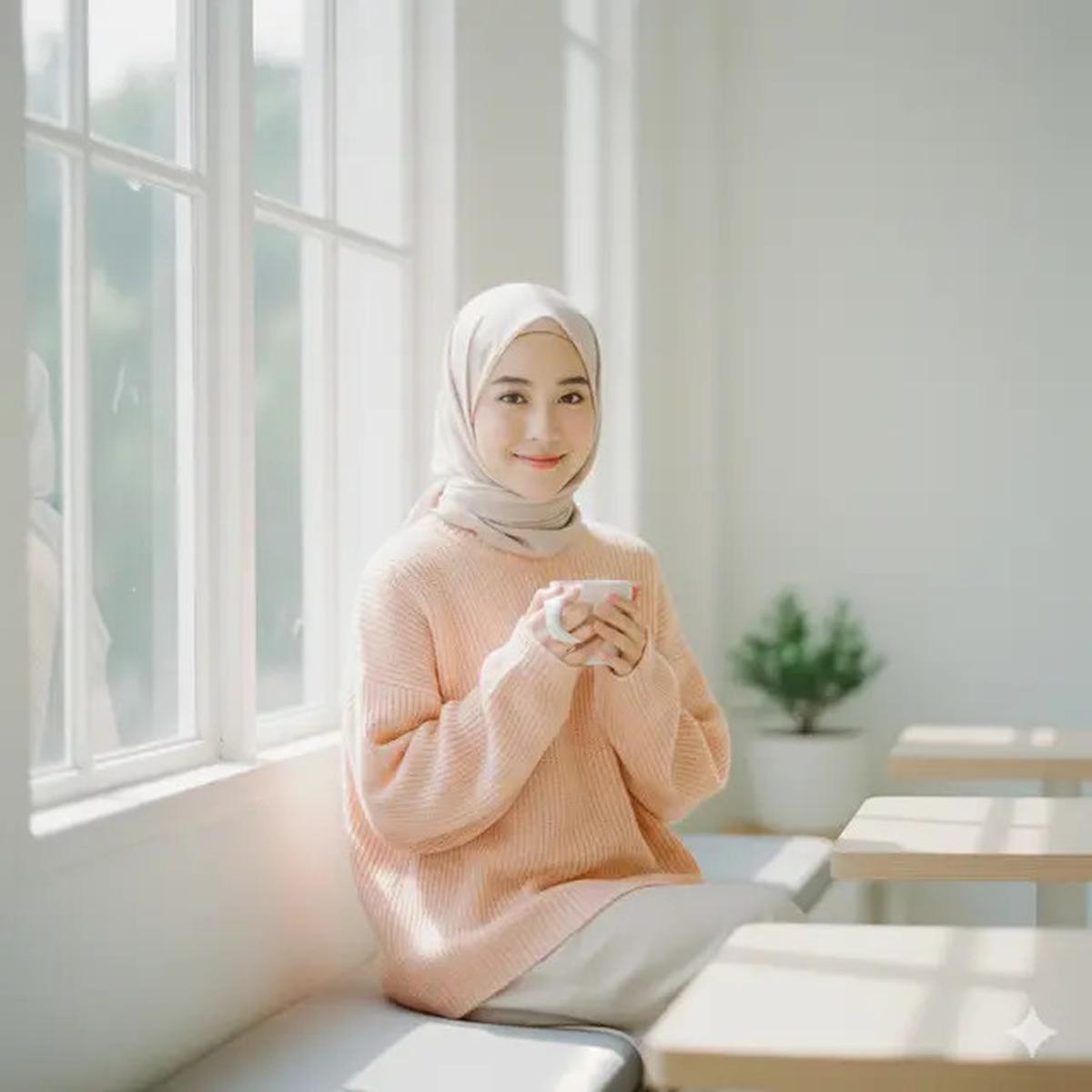 10 Kumpulan Prompt Gemini AI Wanita Berhijab, dari Gaya Putri Kerajaan Korea hingga Edgy