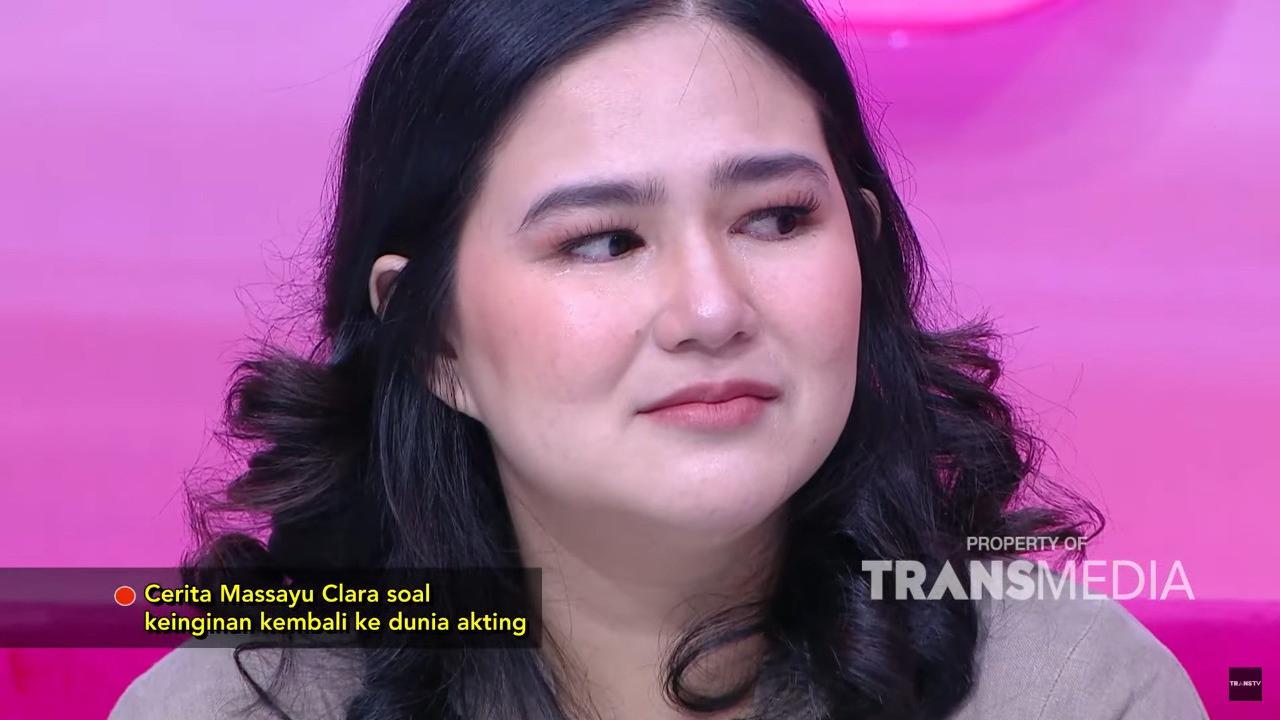Masayu Clara Menangis Rindu Masa Lalu, Kini Punya Tanggung Jawab Besar