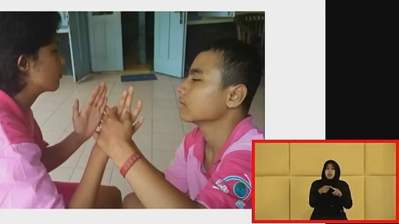 Pengajaran SIstem Kalender untuk disabilitas ganda