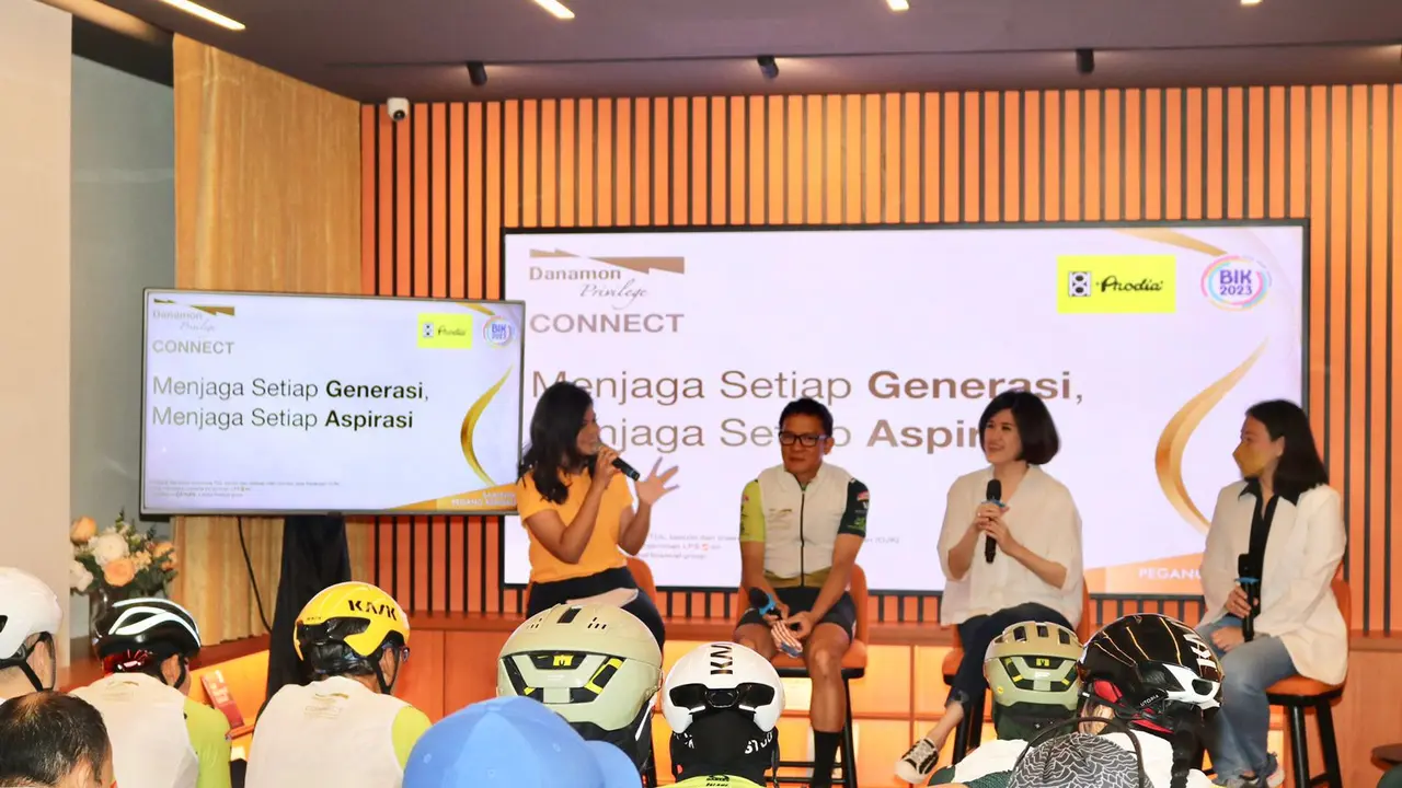 Gandeng Komunitas Sepeda, Danamon Beri Edukasi Kesehatan Holistik