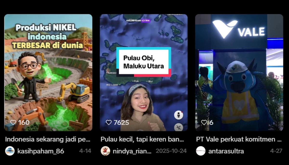 akun tiktok hilirisasi