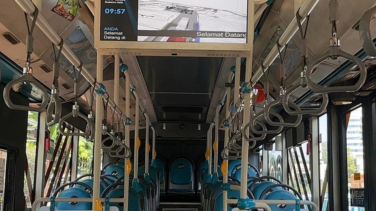 Operasional TransJabodetabek Blok M-Bandara Soekarno-Hatta
