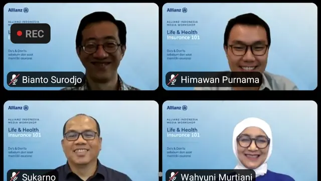 Workshop Life and Health Insurance 101 yang digelar oleh Allianz Life Indonesia, Rabu (16/11/2022).