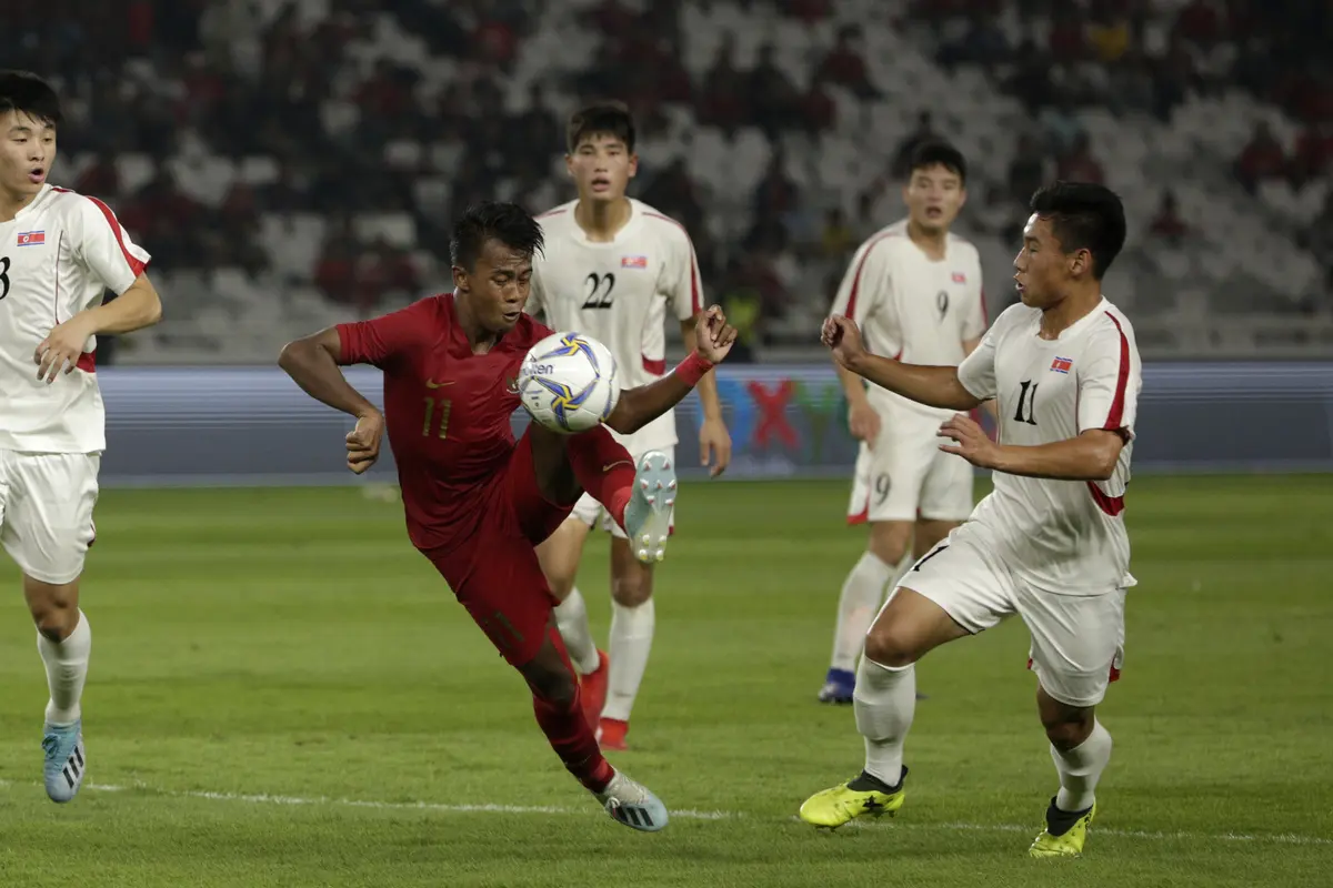 Indonesia U-19 vs Korea Utara U-19