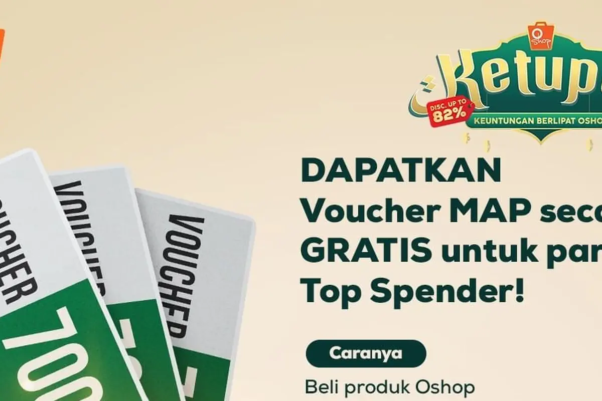 Serbu Sekarang, Oshop Banjir Promo di Marketplace Ini!