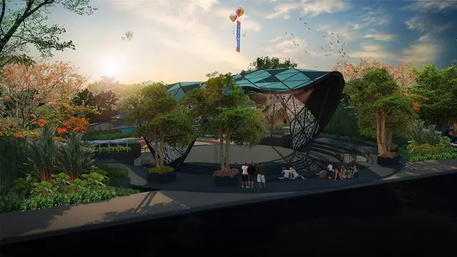 Taman Indonesia Kaya di kota Semarang