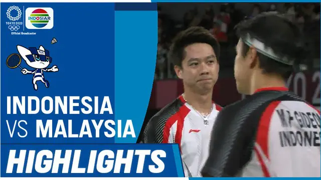 VIDEO: Marcus Gideon / Kevin Sanjaya Kalah dari Wakil Malaysia di Perempat Final Bulutangkis Olimpiade Tokyo 2020
