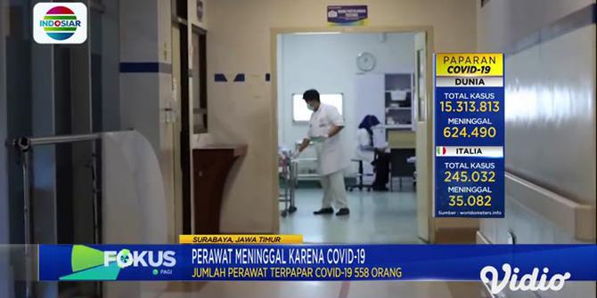VIDEO: Perawat Tutup Usia karena COVID-19 Jadi 16 Orang di Jawa Timur