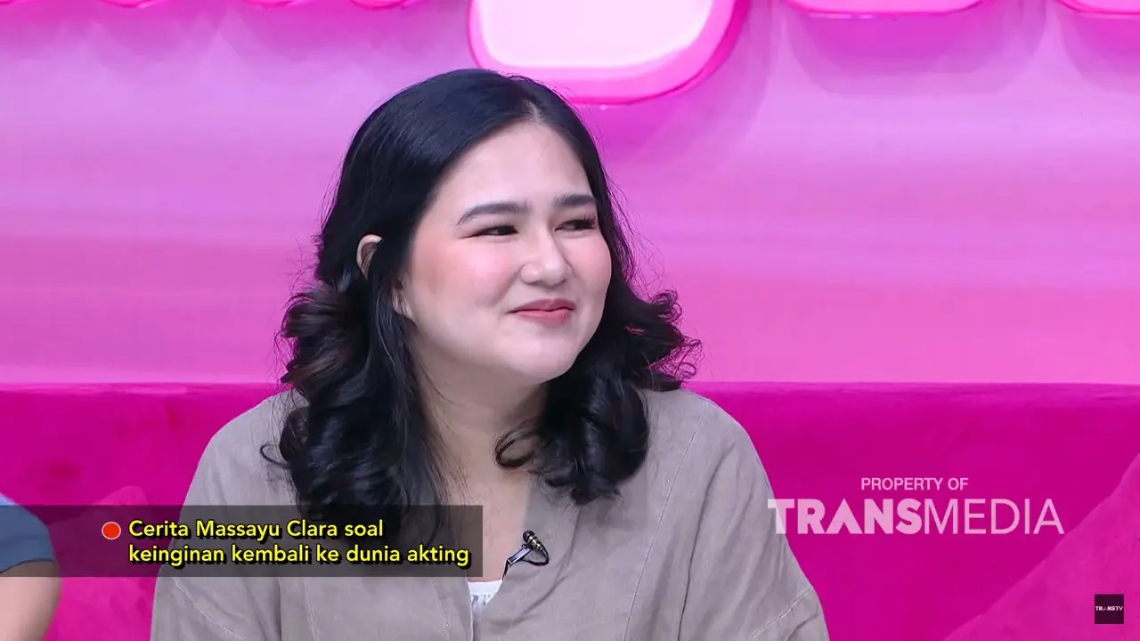 Masayu Clara kangen masa gadis. (credit:youtube.com/@TRANSTVofficial)